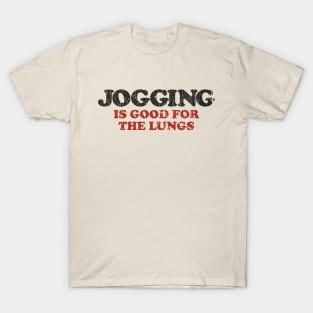 Jogging is Good For The Lungs 1975 T-Shirt